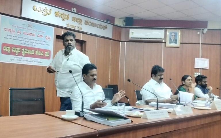 ಕೆಡಿಪಿ ಸಭೆಯಲ್ಲಿ ಗದ್ದಲ: ಸಭೆಯಿಂದ ಹೊರನಡೆದ ಶಾಸಕ ಸತೀಶ್ ಸೈಲ್