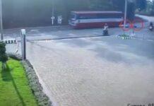 ಚಲಿಸುತ್ತಿದ್ದ ಬಸ್ನಿಂದ ಬಿದ್ದ ವಿದ್ಯಾರ್ಥಿಗಳು: ಗಂಭೀರ ಗಾಯ