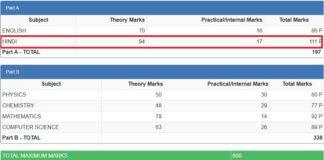 ಪಿಯುಸಿ ಫಲಿತಾಂಶದಲ್ಲಿ ಎಡವಟ್ಟು: 100ಕ್ಕೆ 111 ಅಂಕ!