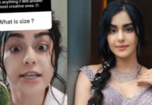 ‘ಸೈಜ್ ಎಷ್ಟು’ ಎಂದು ಕೇಳಿದವನಿಗೆ “ನನ್ನ ಚಪ್ಪಲಿ ಸೈಜ್ 9” ಎಂದು ತಿರುಗೇಟು ಕೊಟ್ಟ ಅದಾ ಶರ್ಮಾ!