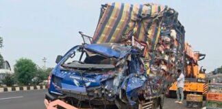 ಬೆಳಗಾವಿ ಬಳಿ ಭೀಕರ್ ಅಪಘಾತ ಸ್ಥಳದಲ್ಲಿಯೇ ಇಬ್ಬರ ಸಾವು