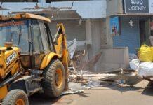 ಬೆಳಗಾವಿಯಲ್ಲಿ ಅಕ್ರಮ ಕಟ್ಟಡದ ವಿರುದ್ಧ ಜೆಸಿಬಿ ಕಾರ್ಯಾಚರಣೆ