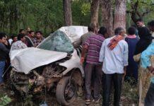 ದಾಂಡೇಲಿ ಬಳಿ ಕಾರು ಅಪಘಾತ: ಇಬ್ಬರು ಸ್ಥಳದಲ್ಲೇ ಸಾವು