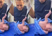 ‘ನನ್ನನ್ನು ಬಿಟ್ಟು ಹೋಗಬೇಡಿ’: ವೈದ್ಯರ ಕೈಗವಸು ಬಿಗಿಯಾಗಿ ಹಿಡಿದ ನವಜಾತ ಶಿಶು, ವಿಡಿಯೋ ವೈರಲ್!