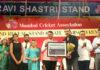 ವಾಂಖೆಡೆ ಕ್ರೀಡಾಂಗಣದಲ್ಲಿ ರವಿಶಾಸ್ತ್ರಿ ಸ್ಟ್ಯಾಂಡ್ ಅನಾವರಣ