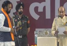 ಬಿಹಾರದ CM ಆಗಿ ಸಾಮ್ರಾಟ್ ಚೌಧರಿ ಪ್ರಮಾಣವಚನ ಸ್ವೀಕಾರ