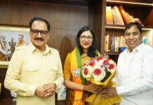 ದೆಹಲಿಯಲ್ಲಿ ಸ್ವಾತಿ ಮಲಿವಾಲ್ ಅಧಿಕೃತವಾಗಿ BJPಗೆ ಸೇರ್ಪಡೆ