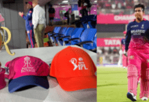 ಕಿಂಗ್ ಕೊಹ್ಲಿ ಕೊಟ್ಟ ಮ್ಯಾಜಿಕ್ ಸಂದೇಶ; ವೈಭವ್ ಕ್ಯಾಪ್ ಮೇಲೆ ವಿರಾಟ್ ಬರೆದಿದ್ದೇನು?