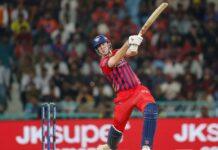 IPL 2026: ಮಾರ್ಷ್ ಸ್ಫೋಟಕ ಬ್ಯಾಟಿಂಗ್, ಆರ್ಸಿಬಿಗೆ 210 ರನ್ ಗುರಿ