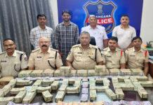 GRP–RPF ಜಂಟಿ ಕಾರ್ಯಾಚರಣೆ: ₹1.22 ಕೋಟಿ ಶಂಕಿತ ಹವಾಲಾ ಹಣ ಜಪ್ತಿ