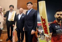 ದಳಪತಿ ವಿಜಯ್ ಕೈ ಸೇರಿದ ಕಿಂಗ್ ಕೊಹ್ಲಿ ಬ್ಯಾಟ್: ಸೋಶಿಯಲ್ ಮೀಡಿಯಾದಲ್ಲಿ ಫೋಟೋಸ್ ವೈರಲ್!