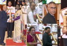 ಕರ್ನಾಟಕದ ಐವರು ಸಾಧಕರಿಗೆ ಪದ್ಮಶ್ರೀ ಗೌರವ