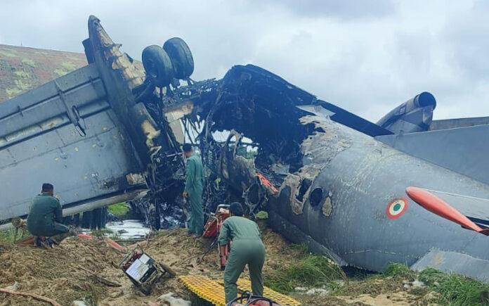 iaf-an-32-transport-aircraft-crashes-at-jorhat-air-force-station-in-assam