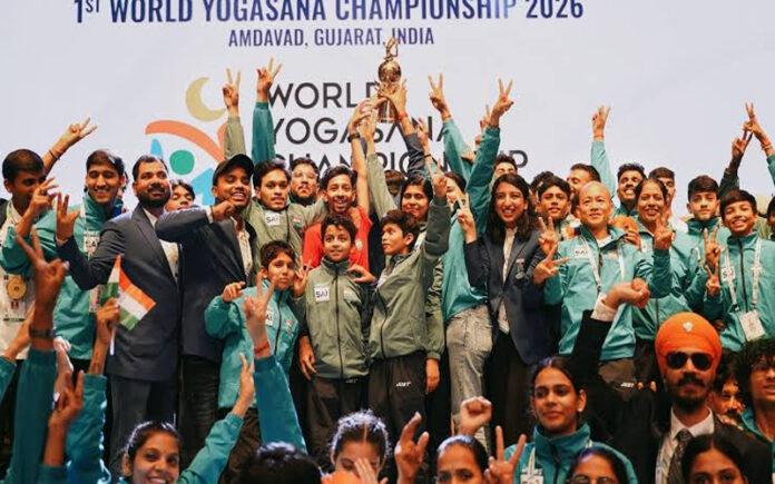 india-dominates-inaugural-world-yogasana-championship-with-114-medals