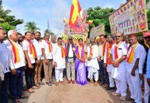 ಕೊಪ್ಪಳ 14ನೇ ಕನ್ನಡ ಸಾಹಿತ್ಯ ಸಮ್ಮೇಳನಾಧ್ಯಕ್ಷರ ಮೆರವಣಿಗೆ ಅದ್ದೂರಿ