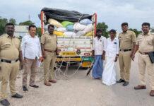 ಅಕ್ರಮ ಸಾಗಾಟಕ್ಕೆ ಬ್ರೇಕ್: ₹97 ಸಾವಿರ ಮೌಲ್ಯದ ಪಡಿತರ ಅಕ್ಕಿ ಜಪ್ತಿ