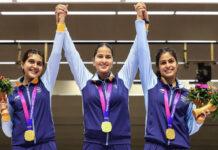 ISSF ವಿಶ್ವಕಪ್: ಚಿನ್ನ ಗೆದ್ದ ಇಶಾ, ಕಂಚು ಜಯಿಸಿದ ಮನು ಭಾಕರ್