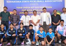 ಏಷ್ಯನ್ ಜೂನಿಯರ್ ಪಿಕಲ್ಬಾಲ್ಗೆ ಭರ್ಜರಿ ಸಿದ್ಧತೆ: ಜೆರ್ಸಿ ಅನಾವರಣ
