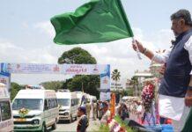 ರಾಜ್ಯ ಪೊಲೀಸ್ ಇಲಾಖೆಗೆ 107 ಹೊಸ ವಾಹನಗಳ ಬಲ ನೀಡಿದ CM