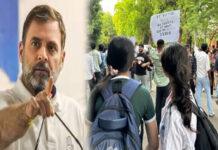 ದೆಹಲಿ ಪ್ರತಿಭಟನೆ: ವಿವಿ ಸೂಚನೆ ವಿರುದ್ಧ ರಾಹುಲ್ ಗಾಂಧಿ ಆಕ್ರೋಶ