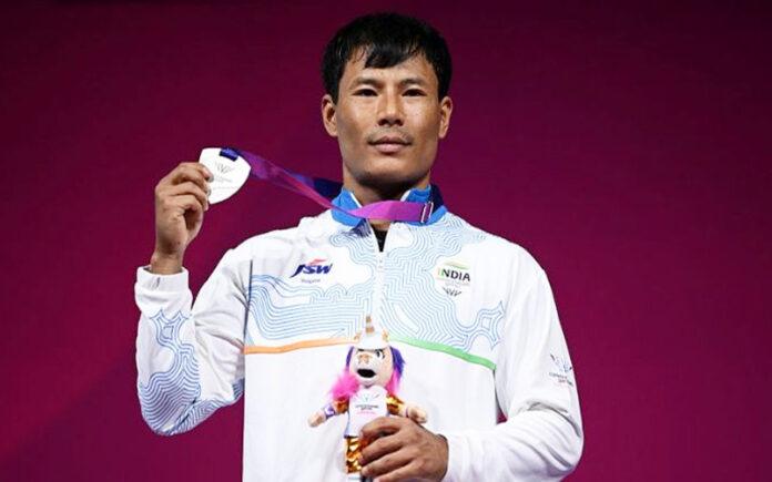 rishikanta-singh-wins-silver-mens-60kg-weightlifting-glasgow-commonwealth-games-2026