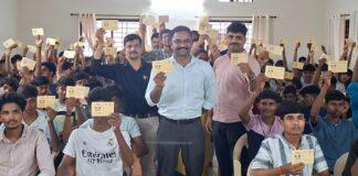 ಮತದಾರರ ಪಟ್ಟಿ ಪರಿಷ್ಕರಣೆ : ಜಾಗೃತಿಗೆ ವಿದ್ಯಾರ್ಥಿಗಳ ಪತ್ರ ಅಭಿಯಾನ