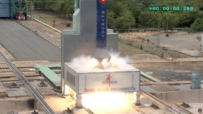 vikram-1-successful-launch-indias-first-private-orbital-rocket-mission-aagaman