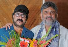 ಹಳೆಯ ಸ್ನೇಹದ ನೆನಪು: ಡಿ.ಕೆ.ಶಿ – ಕ್ರೇಜಿಸ್ಟಾರ್ ಭೇಟಿ ವೈರಲ್