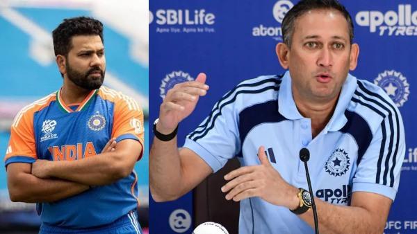 Ajit Agarkar and rohith sharma