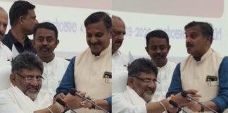 ಡಿ.ಕೆ. ಶಿವಕುಮಾರ್ ಕೈಗೆ RSS ರಾಖಿ ಕಟ್ಟಿದ ಬಿಜೆಪಿ ಸಂಸದ