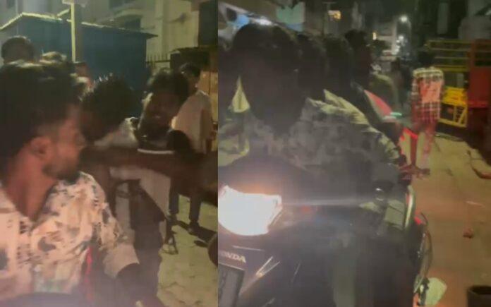 Davangere clashing