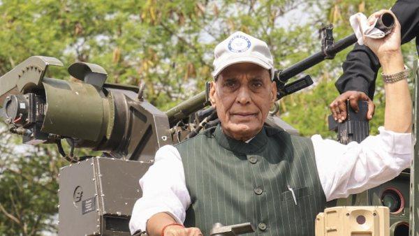 Defence Minister Rajnath Singh