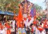 ಡಿಜೆ ಸೌಂಡ್ಗೆ ಯುವಕರ ಸ್ಟೆಪ್, ಡೊಳ್ಳಿನ ನಾದಕ್ಕೆ ಭಕ್ತರ ಕುಣಿತ; ದಾವಣಗೆರೆಯಲ್ಲಿ ಅದ್ದೂರಿ ಗಣೇಶ ವಿಸರ್ಜನೆ