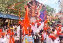 ಡಿಜೆ ಸೌಂಡ್ಗೆ ಯುವಕರ ಸ್ಟೆಪ್, ಡೊಳ್ಳಿನ ನಾದಕ್ಕೆ ಭಕ್ತರ ಕುಣಿತ; ದಾವಣಗೆರೆಯಲ್ಲಿ ಅದ್ದೂರಿ ಗಣೇಶ ವಿಸರ್ಜನೆ