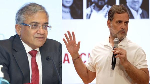 Rahul Gandhi and CEC Gyanesh Kumar