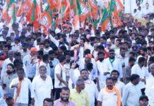 ಮೂರನೇ ದಿನಕ್ಕೆ ಕಾಲಿಟ್ಟ ‘ಬಳ್ಳಾರಿ ಚಲೋ’; ಬಿಸಿಲಿನ ನಡುವೆಯೂ ಬಿಜೆಪಿ ನಾಯಕರ ಪಾದಯಾತ್ರೆ