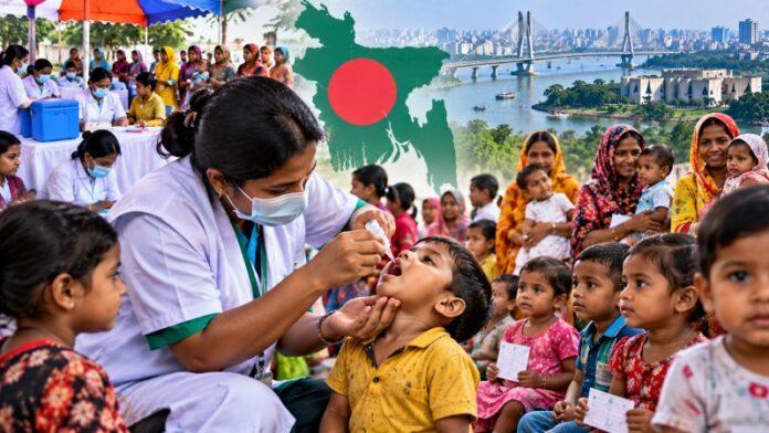bangladesh-launches-measles-rubella-vaccination-drive-for-34-lakh-children