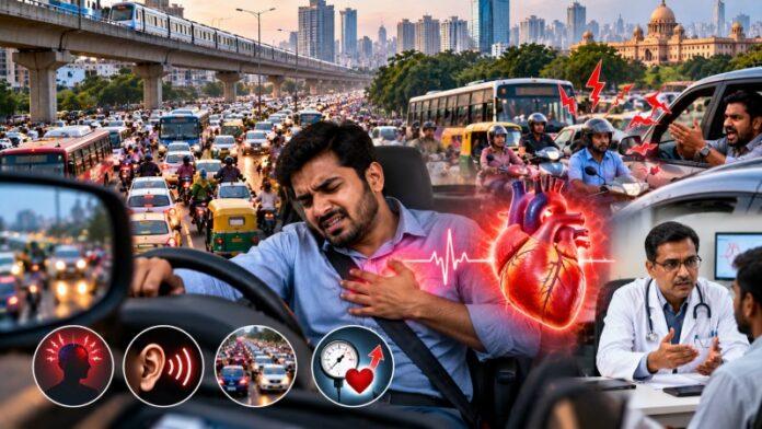 bengaluru-traffic-stress-heart-health-doctor-advice