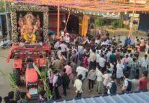 ಡಿಜೆ ಬಳಕೆಗೆ ಅನುಮತಿ ನಿರಾಕರಣೆ: ಗಣೇಶ ಮೂರ್ತಿ ವಾಪಸ್ ತಂದು ಮರುಪ್ರತಿಷ್ಠಾಪನೆ