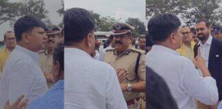 2028ಕ್ಕೆ ನಾನು ಚುನಾವಣೆಗೆ ನಿಲ್ಲಲ್ಲ: ಐಜಿಪಿ ಎದುರಲ್ಲೇ ಎಸ್ಪಿಗೆ ಶಾಸಕ ಪಪ್ಪಿ ಕ್ಲಾಸ್