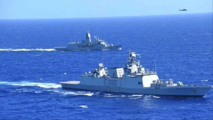 india-pakistan-naval-ships-collision-arabian-sea-protest