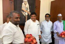 ದಾಳಿಂಬೆ ಹಣ್ಣಿನ ಉಡುಗೊರೆಯ ಹಿಂದಿನ ಕಥೆ – ವ್ಯಥೆ ಹಂಚಿಕೊಂಡ ಸಚಿವ ಎಂ.ಬಿ. ಪಾಟೀಲ