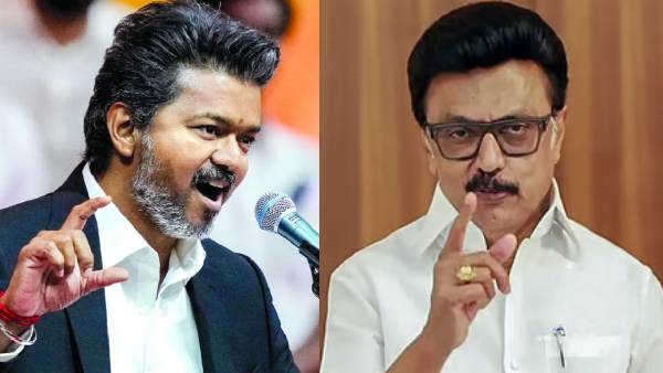 Chief Minister Vijay , DMK president r M.K. Stalin