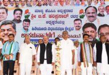 ಹಿರಿಯೂರು ಉಪಚುನಾವಣೆ: ಕೆಪಿಸಿಸಿ ಅಧ್ಯಕ್ಷರ ಸಮ್ಮುಖದಲ್ಲೇ ಕೈ ಅಭ್ಯರ್ಥಿ ಹೆಸರು ಘೋಷಣೆ