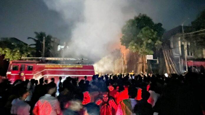 Hospet Fire