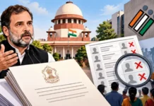 ‘ವೋಟ್ ಚೋರಿ’ ಆರೋಪದ ನಡುವೆ ಸುಪ್ರೀಂಗೆ ರಾಹುಲ್ ರಿಟ್ ಅರ್ಜಿ