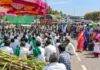 ಗದ್ದನಕೇರಿ ಕ್ರಾಸ್ನಲ್ಲಿ ರೈತರ ಧರಣಿ: ಹೆದ್ದಾರಿ ಬಂದ್, ಪ್ರಯಾಣಿಕರ ಪರದಾಟ