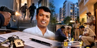 ಮಧ್ಯರಾತ್ರಿ ಗುಂಡಿನ ಸದ್ದು: ಬೆಂಗಳೂರಿನಲ್ಲಿ ವಕೀಲನಿಗೆ ಗುಂಡಿಕ್ಕಿ ಹತ್ಯೆ