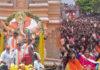 ಕೇಸರಿಮಯವಾದ ಬೆಣ್ಣೆನಗರಿ ದಾವಣಗೆರೆ : ಹಿಂದೂ ಮಹಾಗಣಪತಿ ಶೋಭಾಯಾತ್ರೆಗೆ ಅದ್ದೂರಿ ಚಾಲನೆ