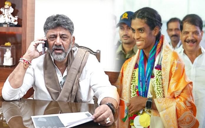 dk-shivakumar-congratulates-mr-poovamma-asian-games